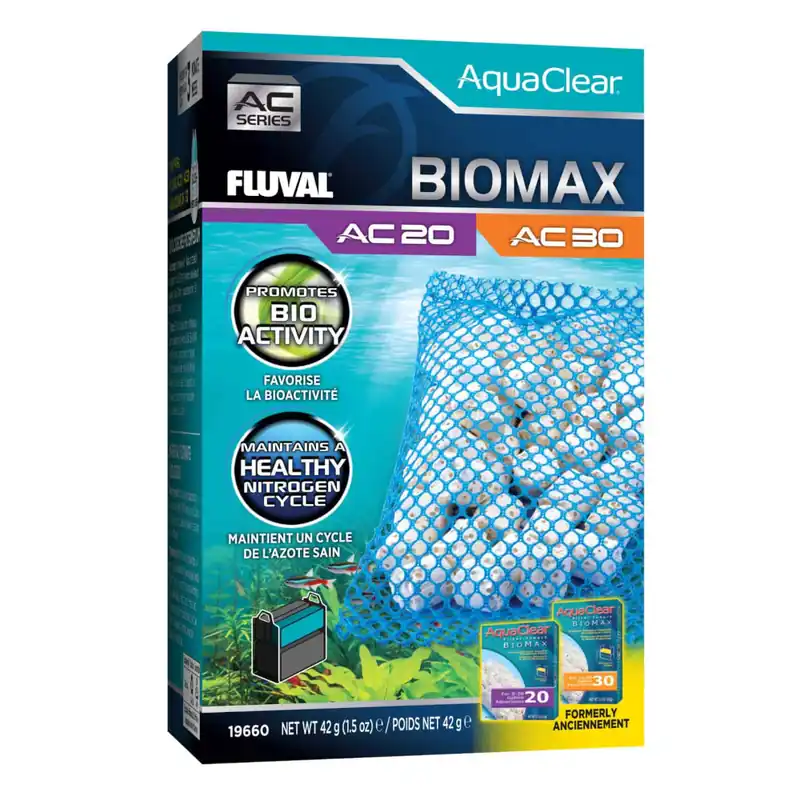 Fluval BIOMAX für den AquaClear AC20/AC30 -Filtermedium- Sichere Zahlung